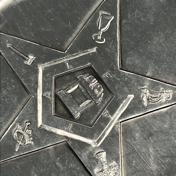 Eastern Star Coaster - Wendell August Forge - Picture 2 of 7